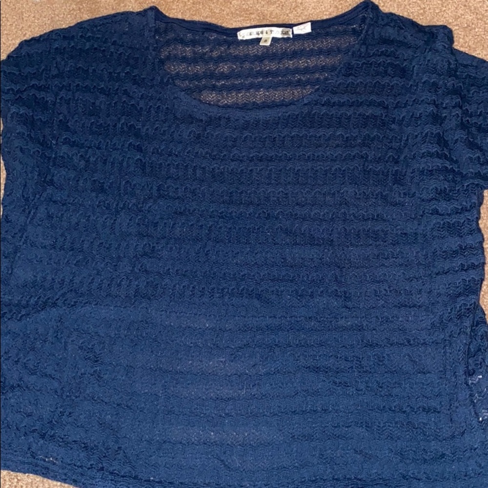 Short Sleeve Knit Top